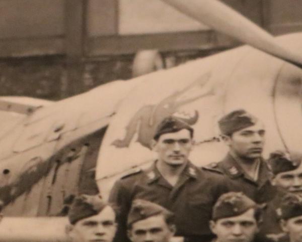 Top-Foto - die 7. Staffel des Jagdgeschwader JG 1 - Staffelkapitän Oberleutnant Heinrich Klöpper